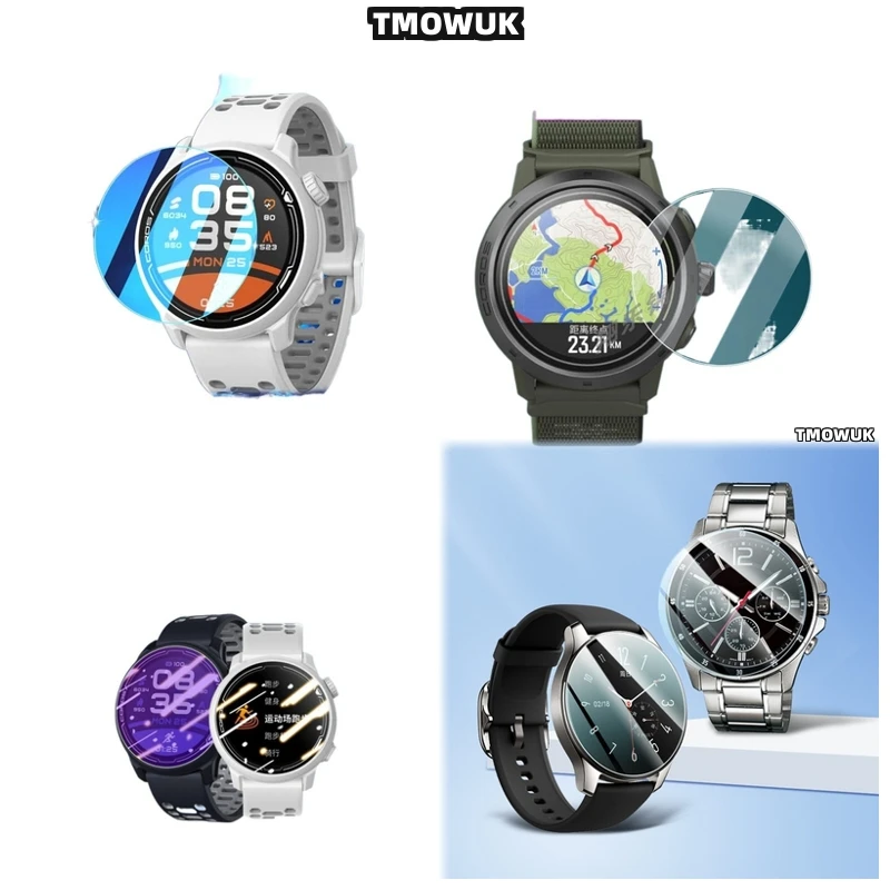 

For Coros PACE 2 3 42 46 MM APEX 2 Pro VERTIX 2 2S - Anti-Scratch 9H Hard Tempered Glass For Smart Watch's Brilliant Screen