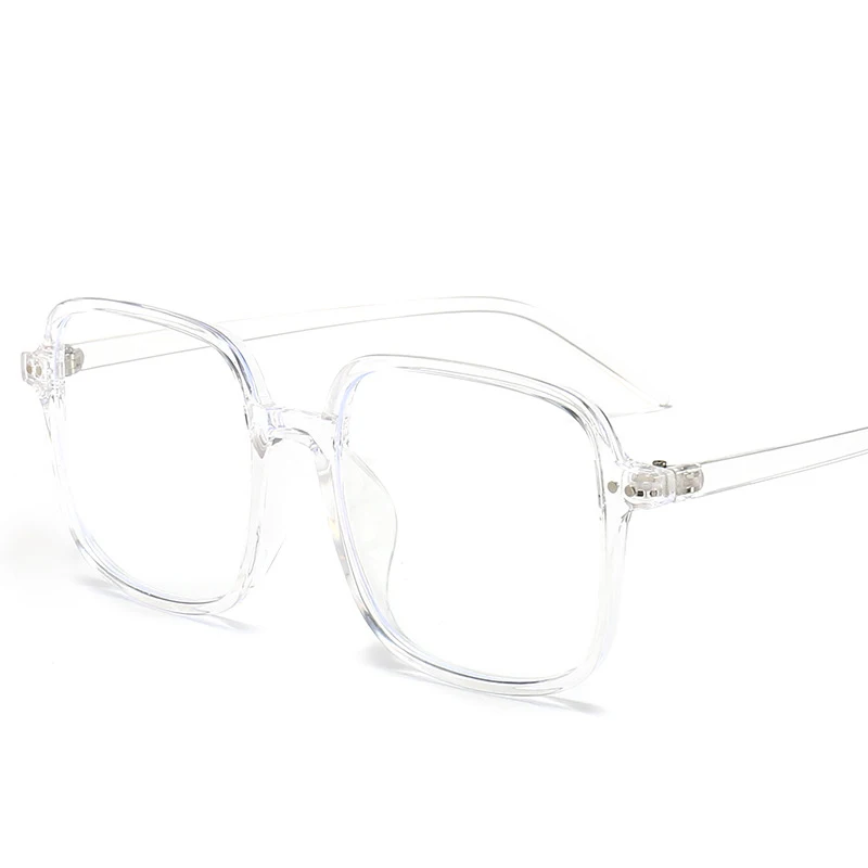 RUOBO New Retro Clear Lens Large Frame For Men Women Students Prescription Eyeglsses Frame Eyewear Optical Spectacle Eyeglass
