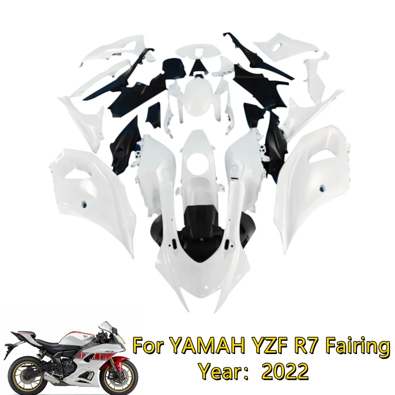 

Обтекатель для мотоцикла YAMAHA R7 2022, высококачественный обтекатель ABS инъекции YZF-R7 YZF R7 22 23, защитный чехол, комплект обтекателей, синий, черный