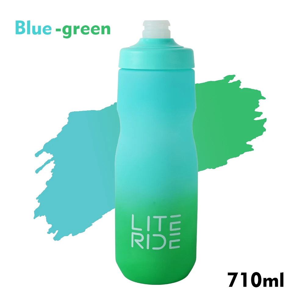 LITERIDE 610 ml/710 ml Fahrradflasche MTB Rennrad Wasserflasche Outdoor Sport Kunststoff Tragbare Große Kapazität Getränk Radfahren