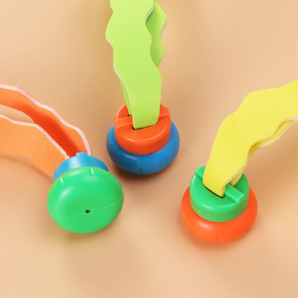 3Pcs Seaweed Diving Summer Pool Games Children Underwater Swim Training Sea Shape Game Props Parent-Child Gifts Orange Yellow