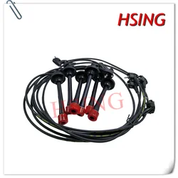 Ignition Cable Spark Plug Wire Set Fits For Toyota Land Cruiser Lexus LX450 FZJ80 1FZFE ***Part No# 90919-21546 90919-21557