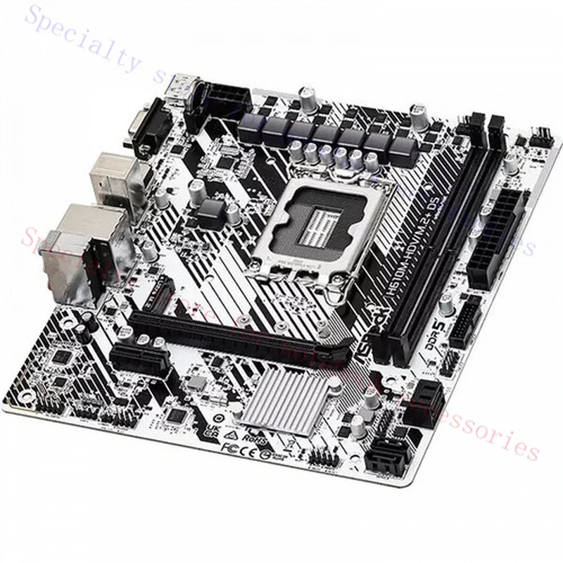 A+ FOR ASRock H610M-HDV/M.2+ D5 LGA1700 Intel H610 PCIe 4.0 x16 Micro ATX Motherboard