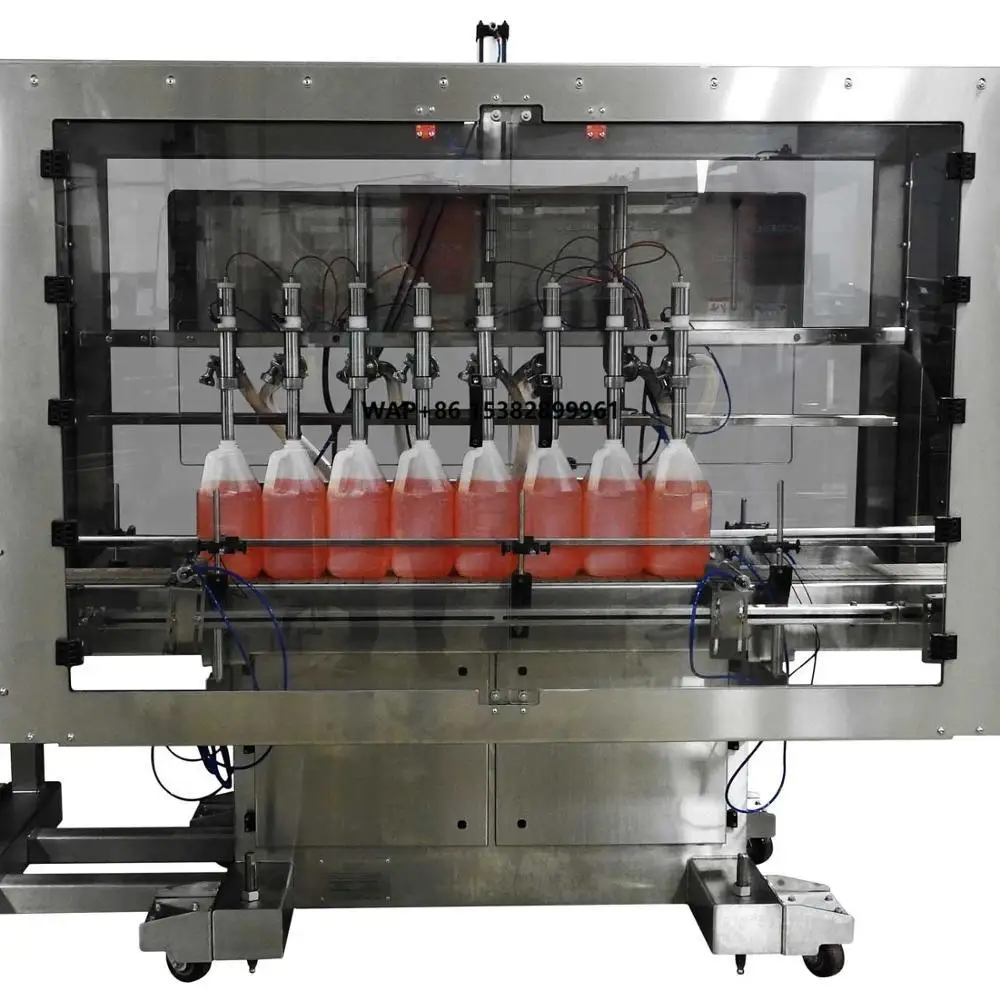 High Quality Automatic  Gear Pump Liquid Filling Machine for Cooking Oil Customized in Factory Price
