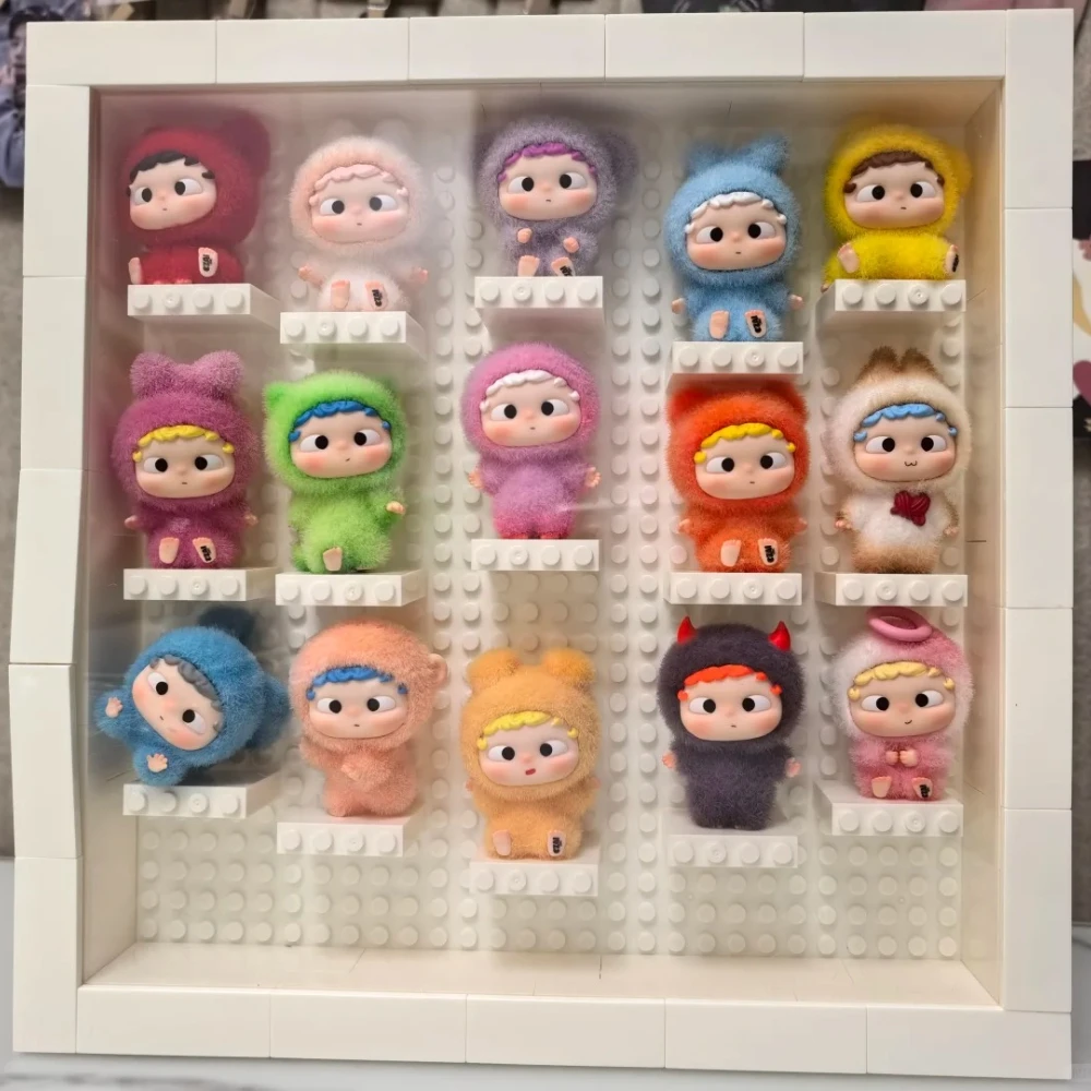 

Genuine Ozai Furry Shelter Vinyl Blind Box Cute Plush Moe Grain Doll Keychain Desktop Jewelry Mystery Box Gift Diy Kawaii Gift