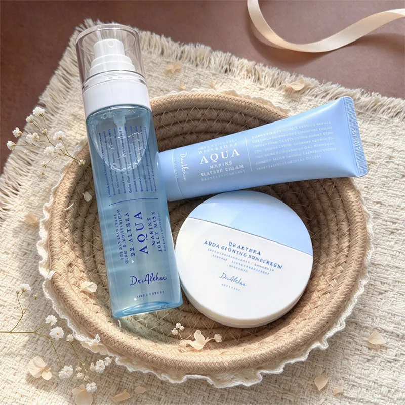 Dr. Althea Green Tea Fresh Sunscreen SPF50 PA++++ Sonnencreme 45ml Aqua Glowing Sun Cream 45ml 345&147 Cream 2-pack combination