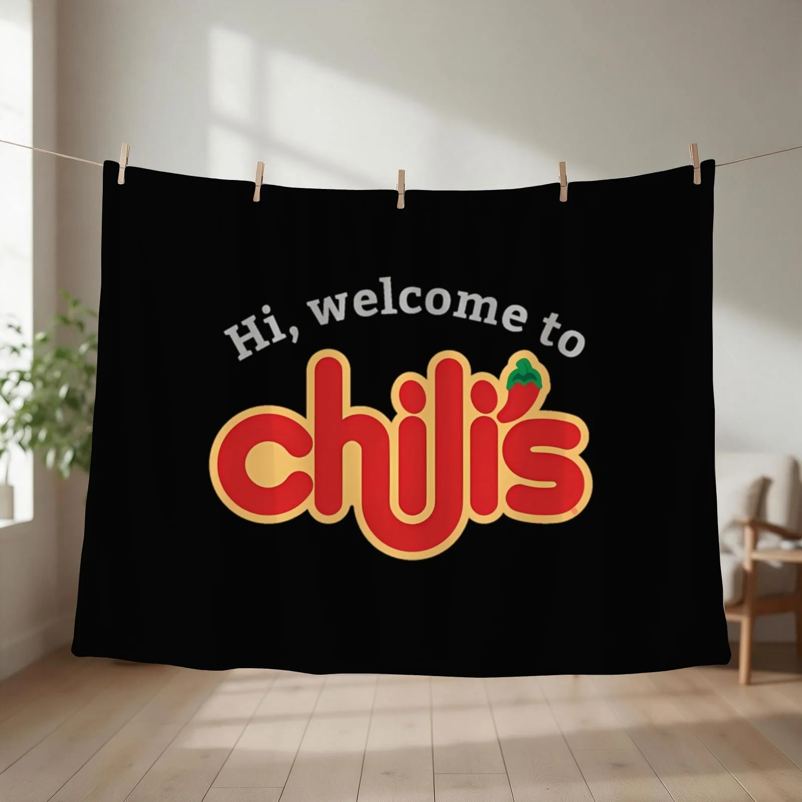 Welcome To Chilis Throw Blanket for winter Soft Beds For Baby decorative Blankets