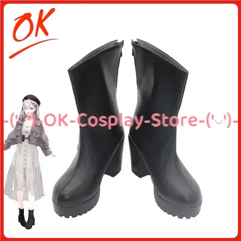 [حسب الطلب] Sukoya Kana Cosplay Vtuber أنيمي لعب الأدوار الدعائم هالوين كرنفال عطلة حفلة بولي Boots الأحذية الجلدية