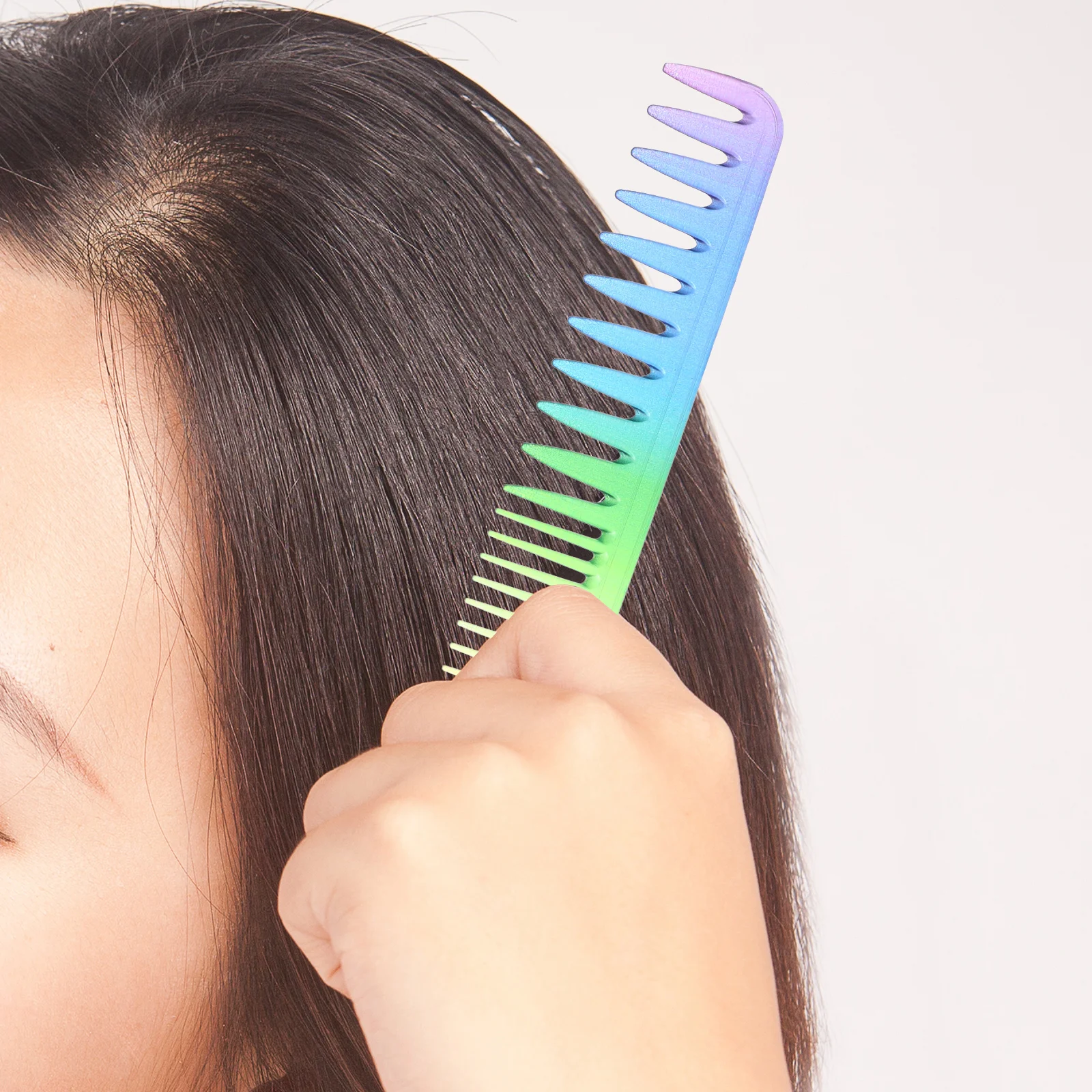 

3 Pcs Barbershop Comb Hairdressing Stylish Brush Professional Combs Women Kids Fine Cutting Hair Care Promote Circulation Safe