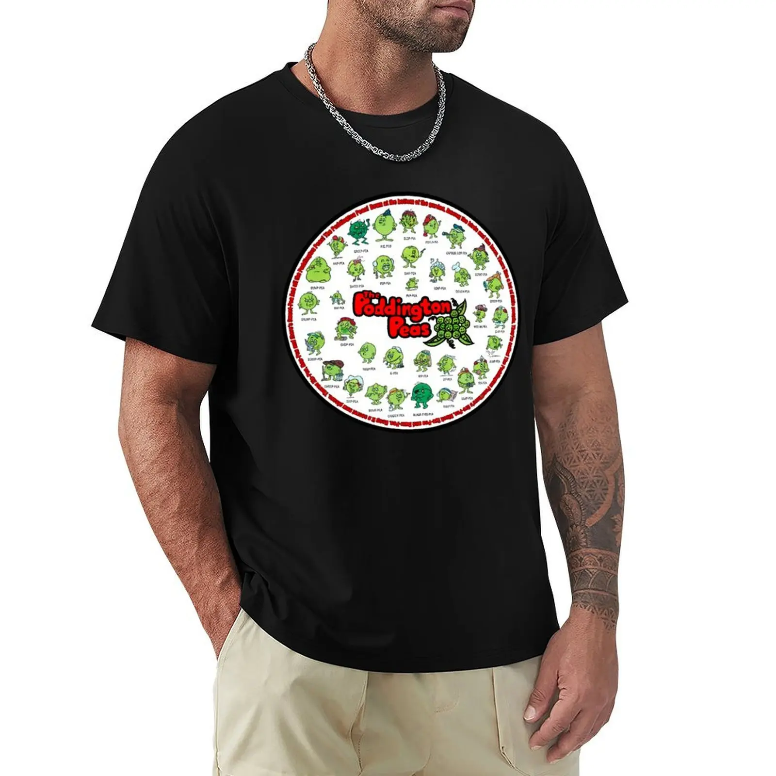 Poddington Peas T-Shirt Simple Graphic Design T-Shirt