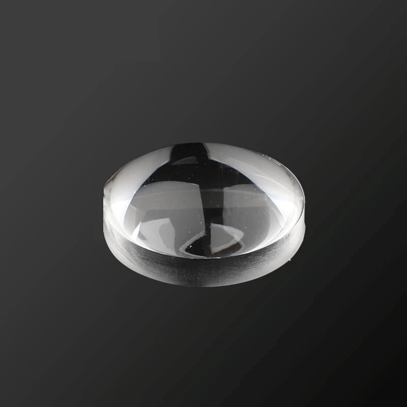 Edgeless 6-15mm Plano-Convex Lens Optical Glass Single Side Convex Condenser LED Lens DIY Focus Lens Accessories