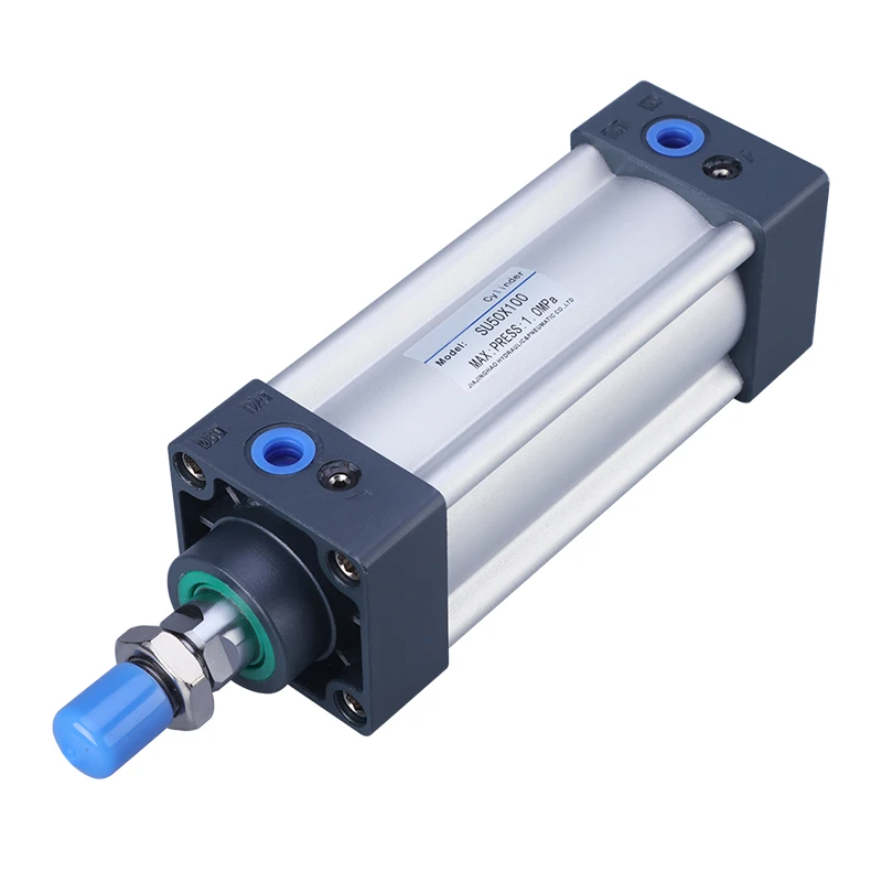 SU80/100/125mm Bore Inner Rod Double Action Air Cylinder Pistons Stroke 25-1000mm SU Series Pneumatic Cylinders