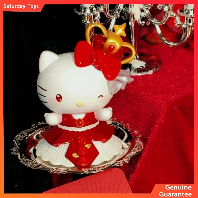 

Genuine Toptoy Sanrio Family Rose Night Series Trendy Toys Figurines Cute Gifts For Girls Blind Box Ornaments Ornaments Glue