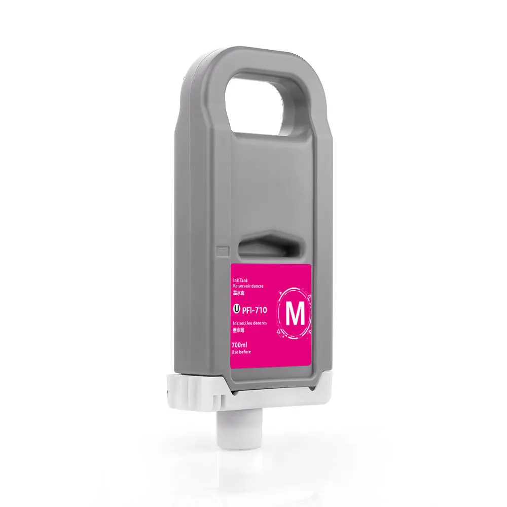 PFI 710 Premium متوافق مع خرطوشة الحبر مع الصباغ للحبر لطابعات Canon TX2000 TX3000 TX4000