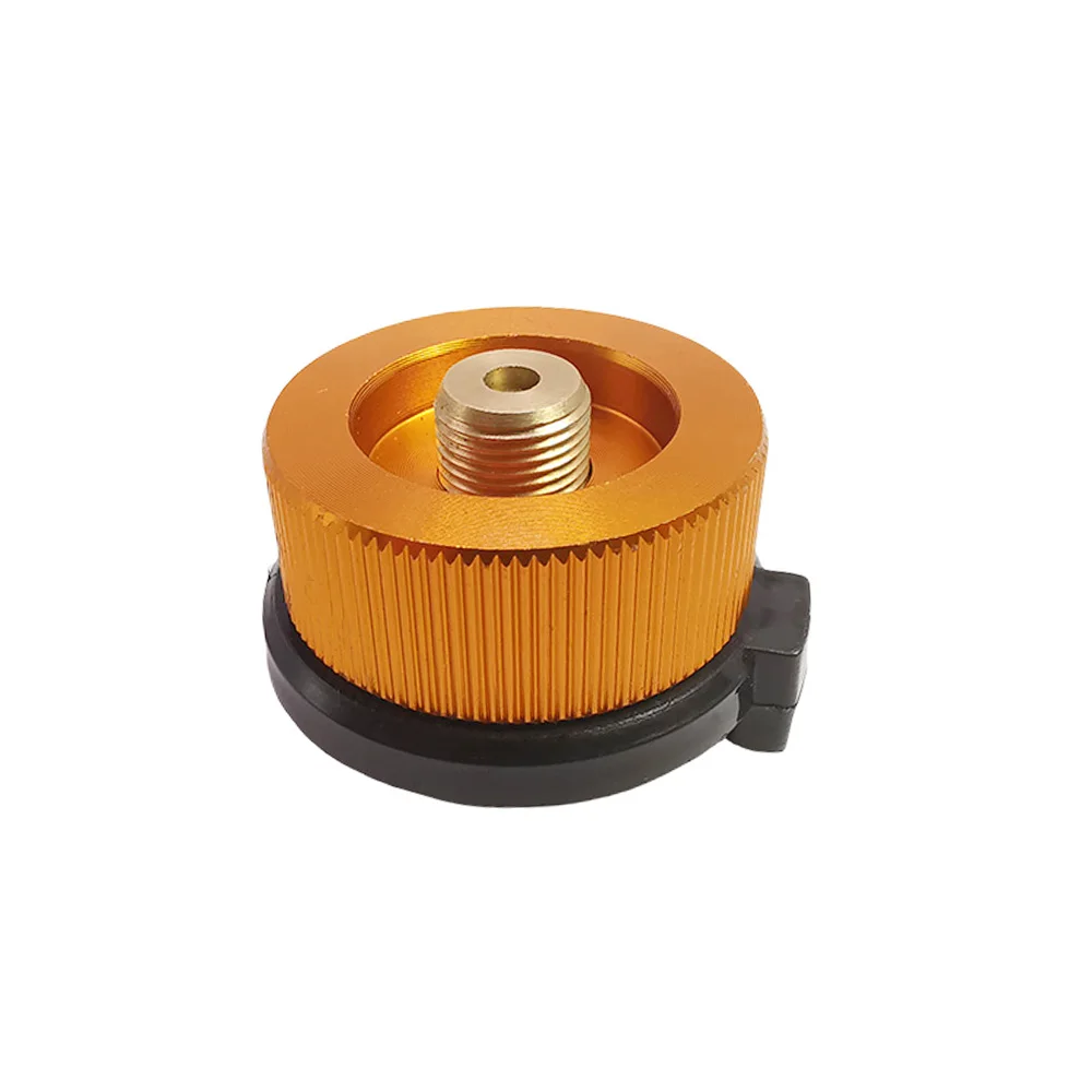 Europa Outdoor Zylinder Fülladapter Gas Nachfülladapter Gas Flachzylinder Tank Koppler Adapter mit Überdruckventil