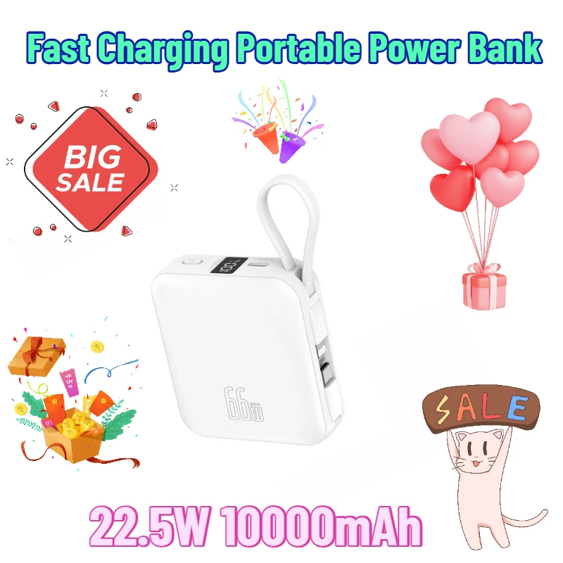 

22.5W 10000mAh Fast Charging Portable Power Bank