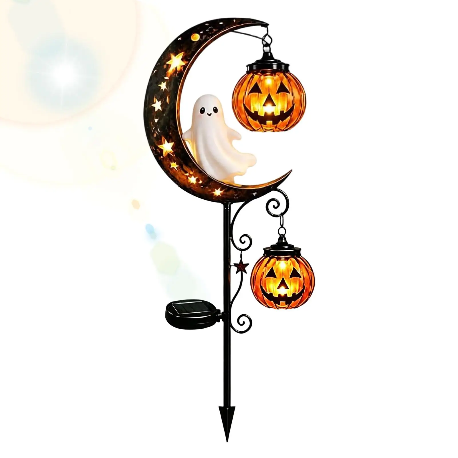 Solar Halloween Garden Stake Light Seasonal Waterproof Outdoor Lighting Festive Solar Patio Lights For Walkway Pathway Patio