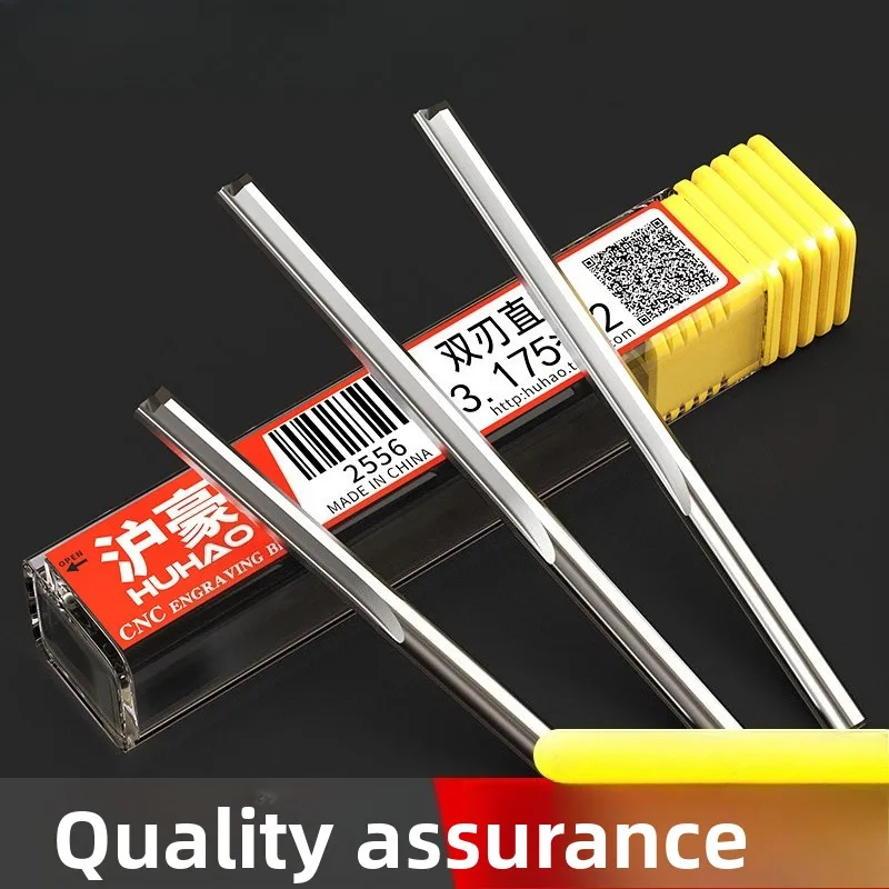 

10 шт., 3,175-8 мм, прямые фрезы с 2 канавками | Фрезы из твердосплавного сплава по дереву | Инструменты для прорези с ЧПУ с двойной флейтой