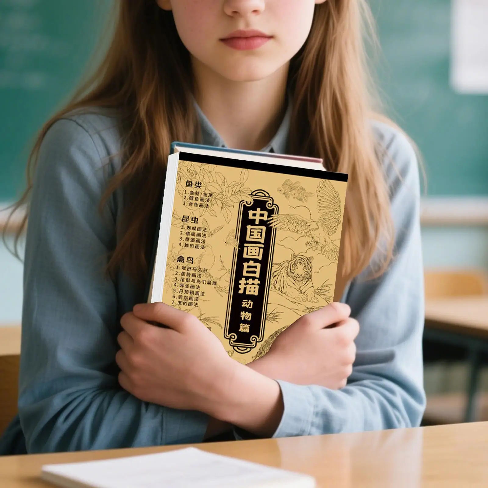 Quaderno di esercizi di carta per album di disegno di pittura cinese per la copia di calligrafia Quaderno di pratica di scrittura di schizzi cinesi per la scuola domestica