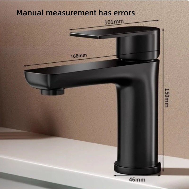 Home Bathroom Kitchen Cabinet Washbasin For High Quality Hot Selling Stainless Steel Faucet Washbasin Sink Hot and Cold Water