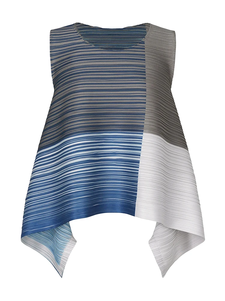 

Повседневная женская футболка с круглым вырезом и градиентным цветом, приталенного кроя, из полиэстера, летний топ от Sanza Art Creation