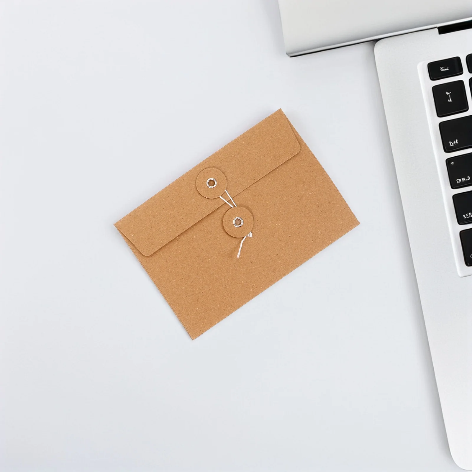 

20pcs Kraft Paper Envelopes 17x11 5cm Wire Winding Bags for Documents Files Invitations Card Holders Office Organizer Pouches