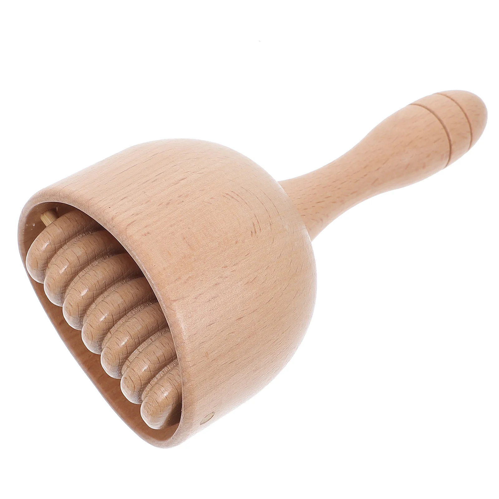 Wooden Guasha Tools Handheld Massagers Handheld Wood Swedish Cup Multipurpose Tool Scraping Stick Manual Roller Tool