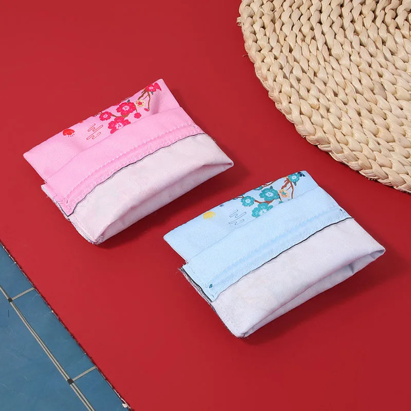 50pcs/Lot 10*14cm Chinese Style Peach Blossom Satin Cloth Drawstring Bags Pouches Wedding Gift New Lucky FU Bag