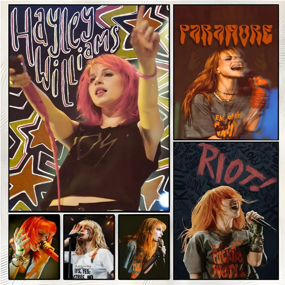 Singer Rock Hayley Williams Poster Superior Home Space  Indoor Decorative Art & Home Decor