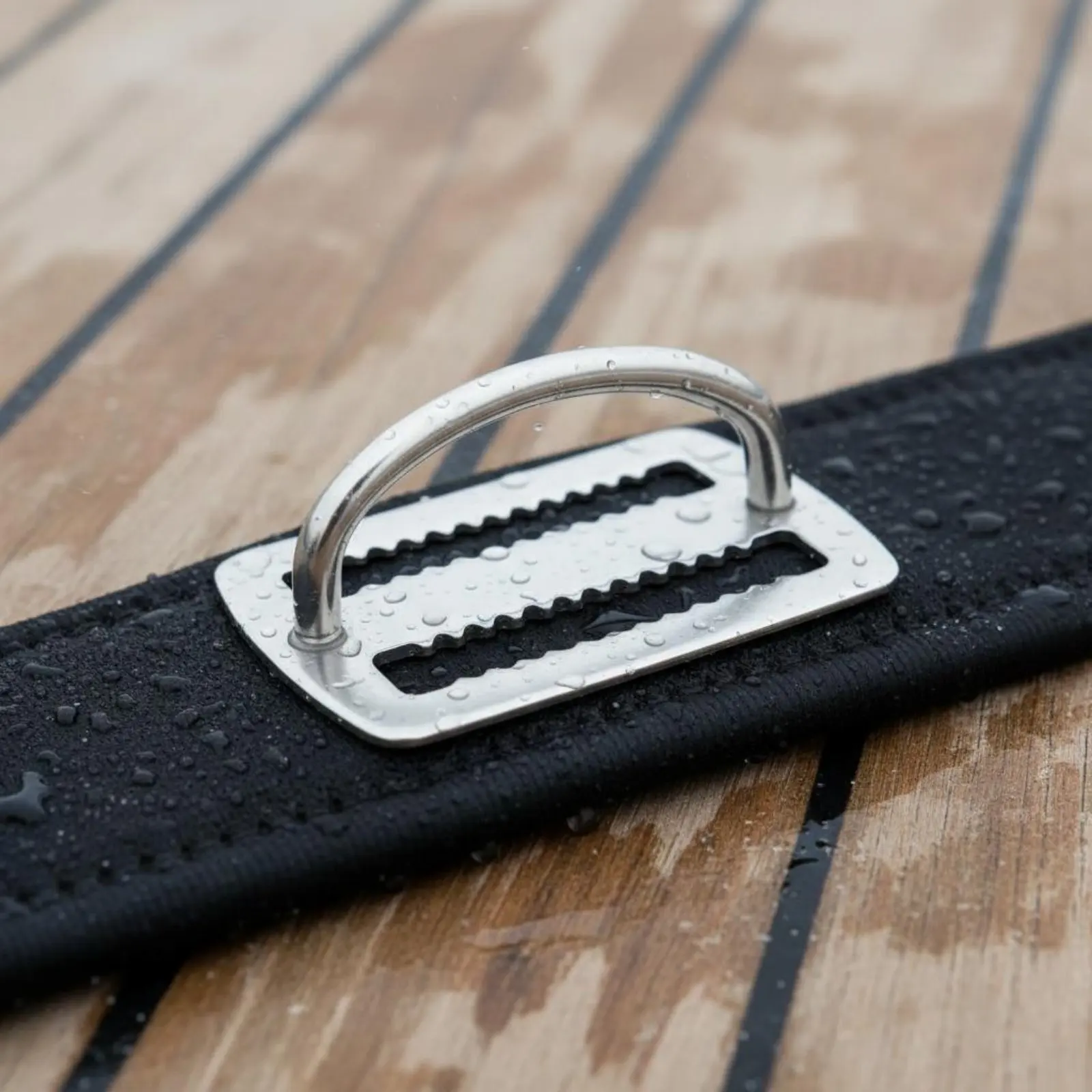 

D-Loop Slide Buckle Saltwater-Grade Grade Diving Harness D-Loop Underwater Strap Retainer Robust Duty for Technical Divers