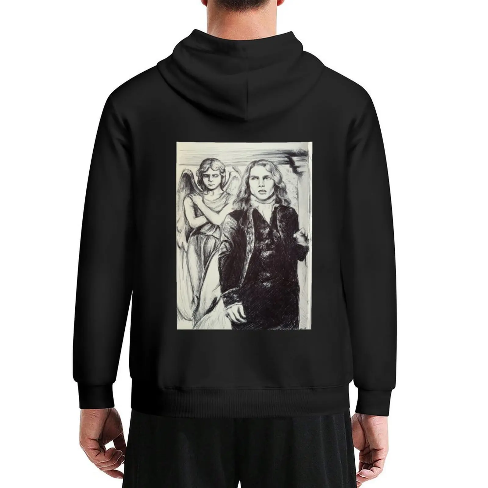 

Lestat Guardian Angel Hoodie aesthetic clothing korean autumn clothes men's winter sweater mens clothes hoodie streetwear