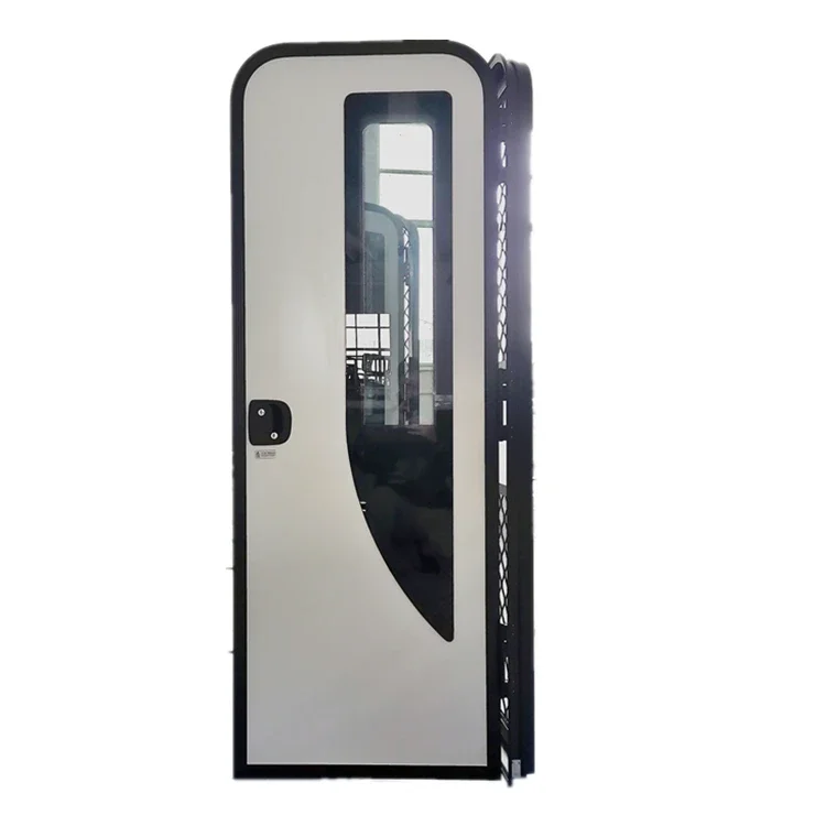 

Manufacturer Aluminum Alloy RV caravan Trailer Motorhome Door with Tempered Glass Window