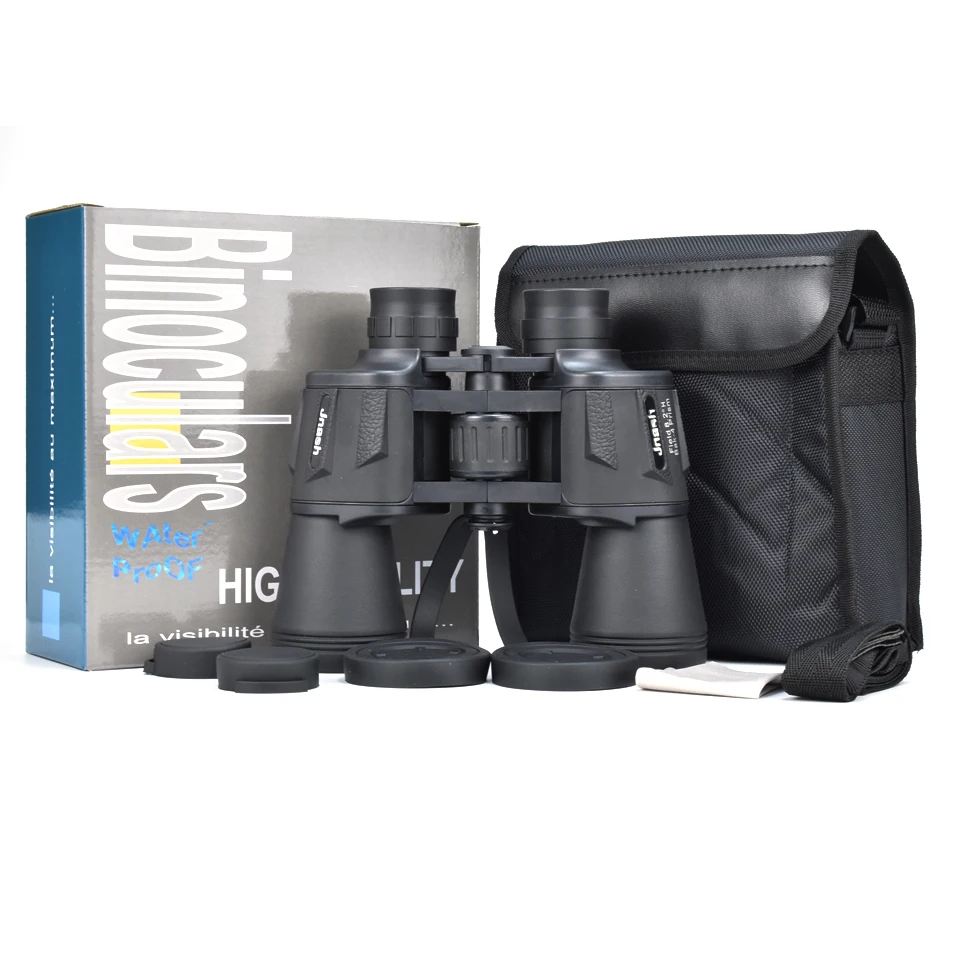 Jnash 20X50 Powerful Binoculars Long Range Telescope Bak7 Prism Spotting Scope Professional Camping Equipment Hunting Tool