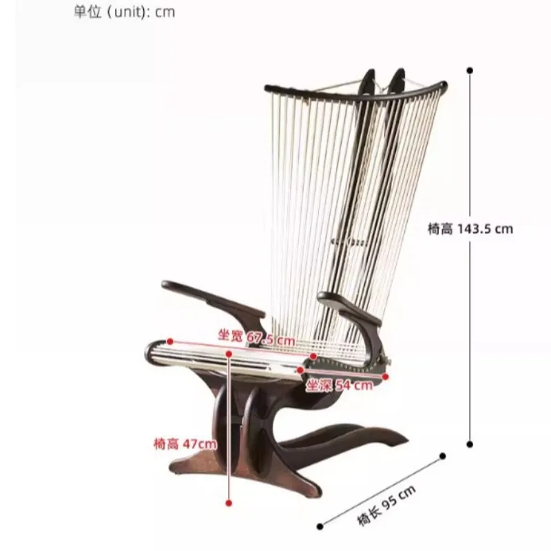 

Nordic solid wood sailing art creative B & B hotel leisure lounge chair sofa chair