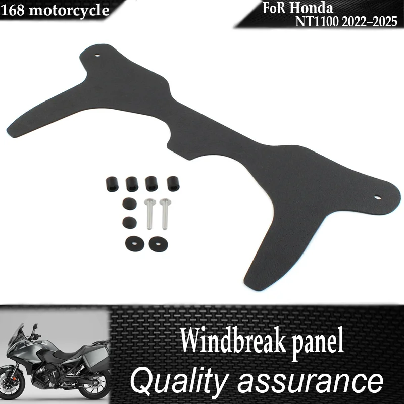 For Honda NT 1100 NT1100 (2022-2024) Motorcycle Air Deflectors Plate Cockpit Fairing Forkshield Wind Deflector