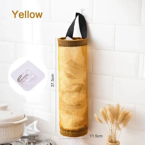 Washable Fruits and Vegetables Storage Bag, Hand Carrying, Dredging, Dredging, Ginger, Onion, Breathable, Kitchen