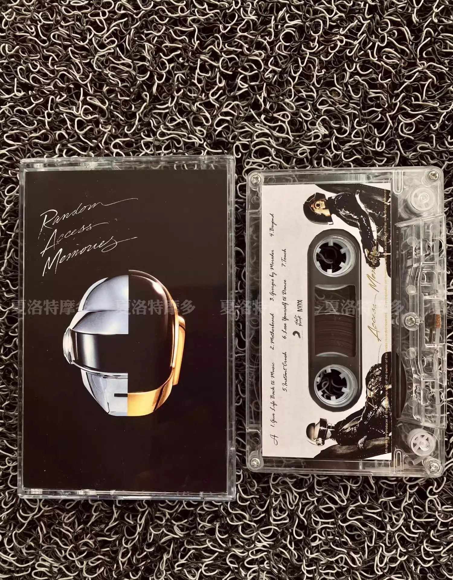 Vintage Daft Punk Music Magnetic Tape Random Access Memories Album Cassettes Cosplay Walkman Car Recorder Soundtracks Box Gifts