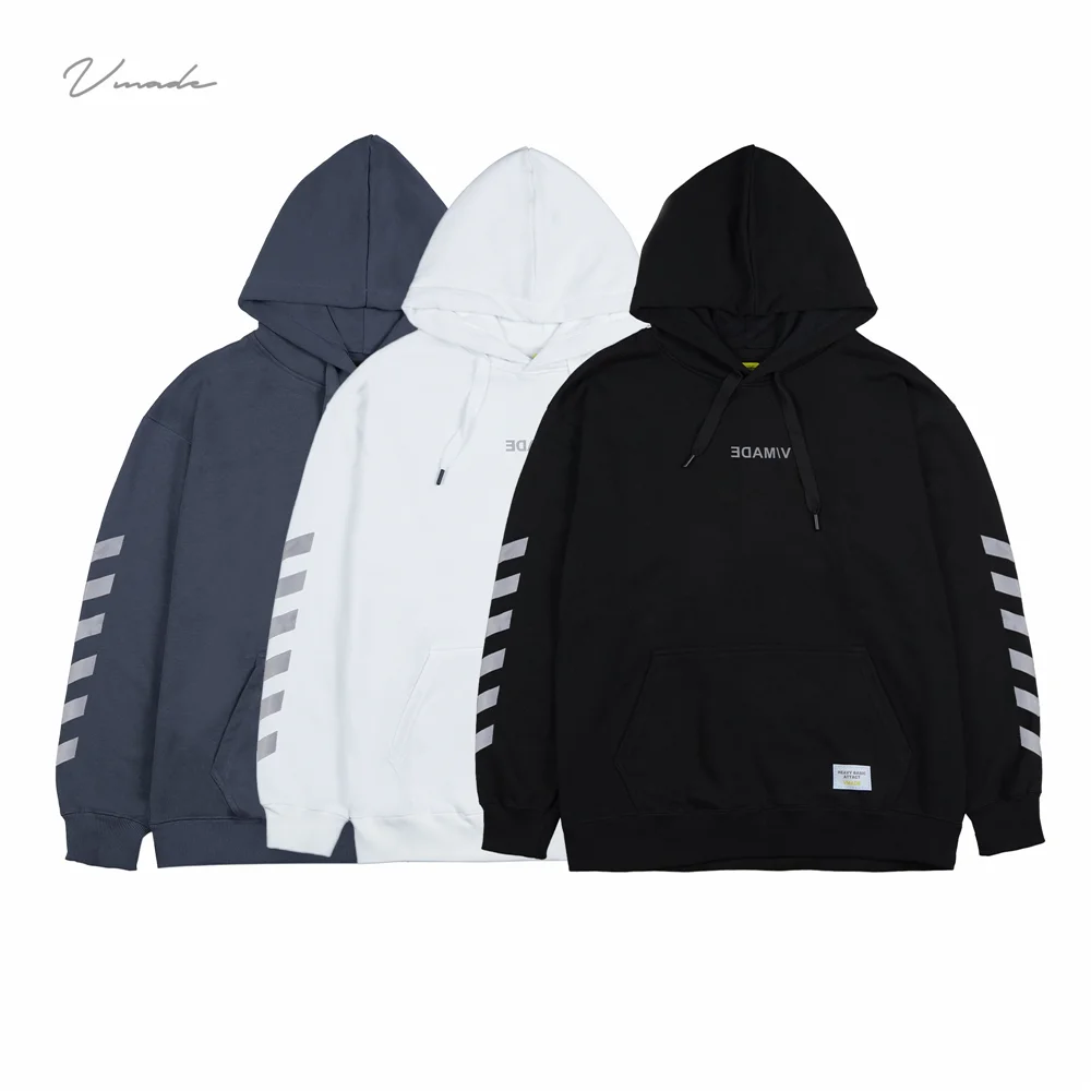 

VMADE S10 Men's Hoodie looped 100% Cotton Hooded Terry Sweatshirt Loose Fit Heavyweight Oversized Casual