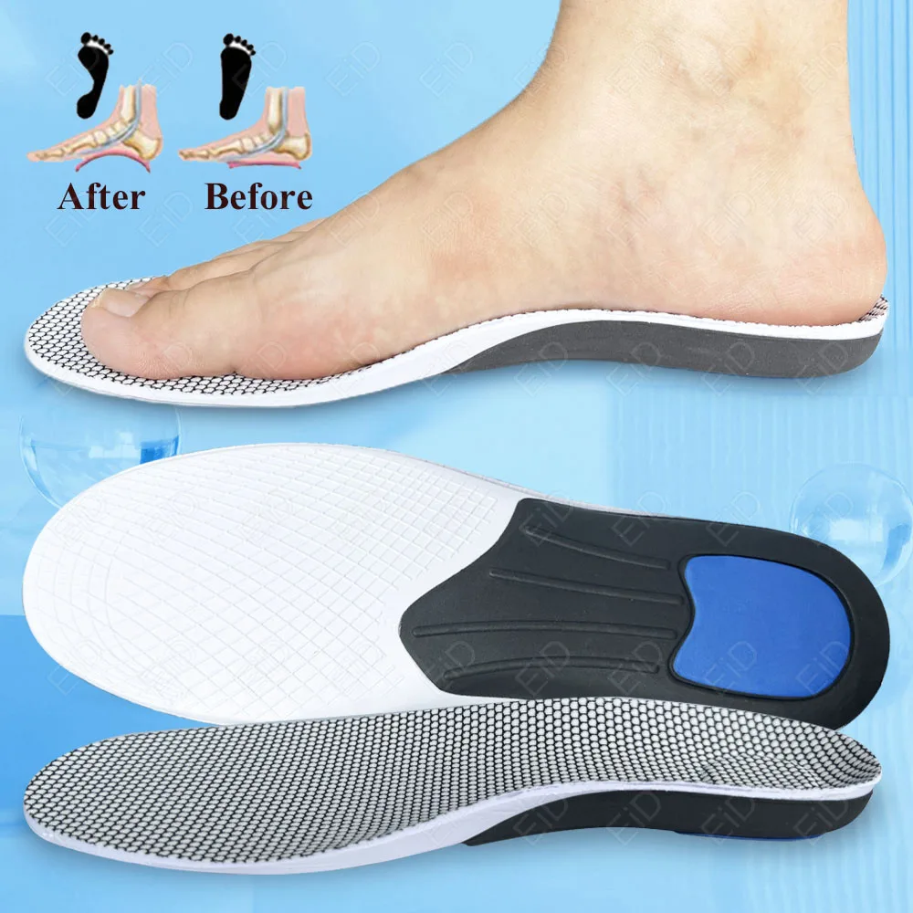 

Orthopedic Insoles for Man Women Memory Foam Cushion Gel Insole Silicone Arch Support Pads Sport Shoe Pad Soft Running Insert