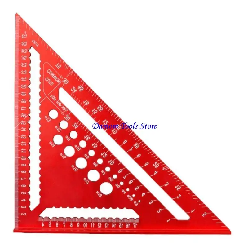 57BE Carpenter Squares Rafter Square Aluminum Triangles Square Carpenter Tool Layout