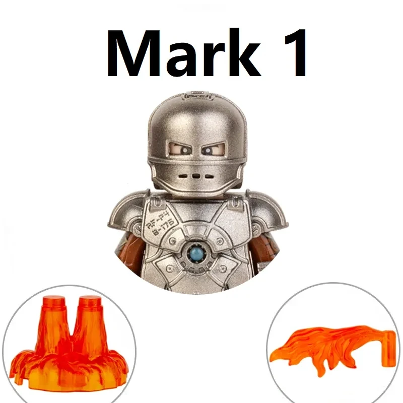 

Single Sell CQ01 Mark Suit MK1 Action Figures Accessories Armor Helmet Building Blocks Toys For Children Gift