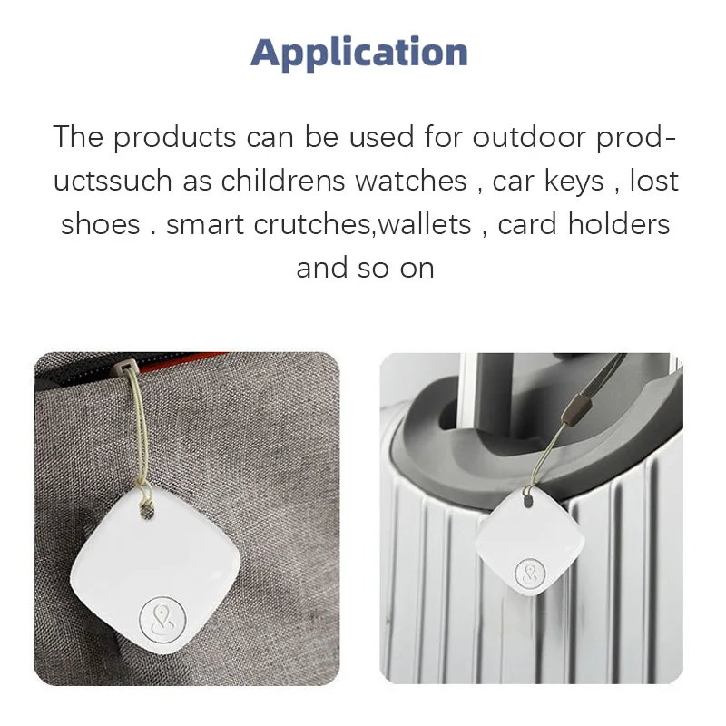 Tracker portatile Smart Bluetooth Tracker borse Finder Keys portafoglio Car Anti-lost promemoria dispositivo di localizzazione borsa key smart