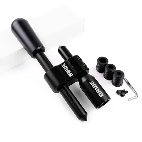 Imagen 2 del producto BRIDE-palanca de cambios Manual de aluminio ajustable para coche, extensor de palanca de cambios, herramientas de modificación Interior automotriz