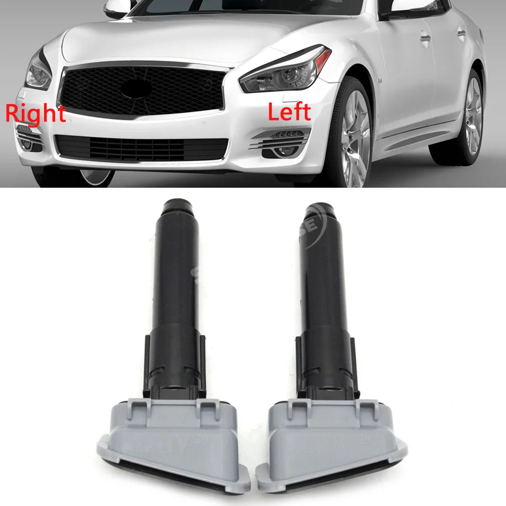 

Car Front Head Lamp Washer Nozzle Pump Actuator Headlight Cleaning Jet Sprayer For Infiniti Q70 Y51 2015-2019