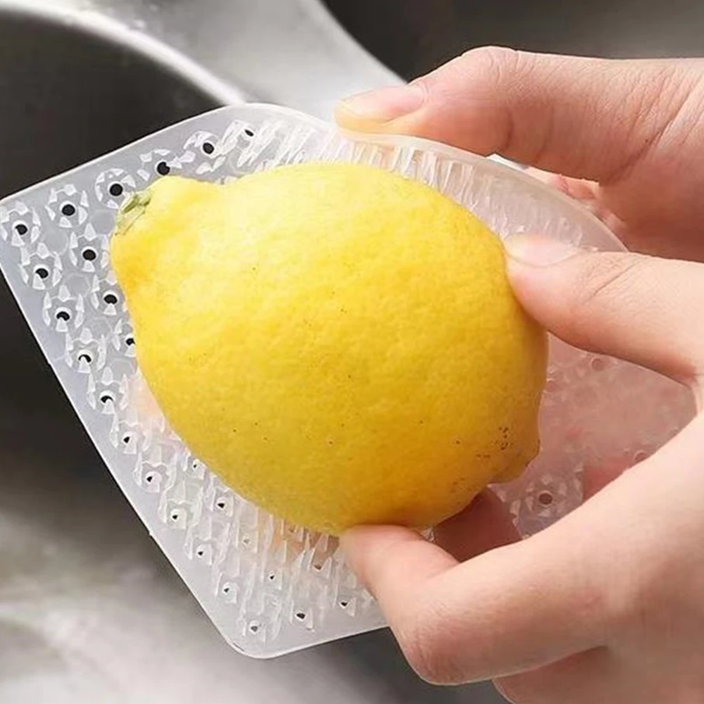 Washing Tools Soft Multifunctional Rich And Tough Sponge Scrubber Silicone Special Resin Is Used On The Surface Cleaning Brush