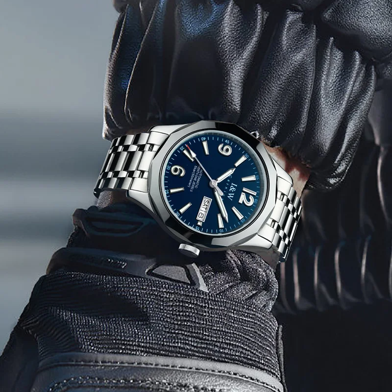 Reloj CARNIVAL Mens Tungsten Mechanical Watch Brands Luxury MIYOTA 8205 Automatic Movement Watches for Man 50m Waterproof Montre - view 2