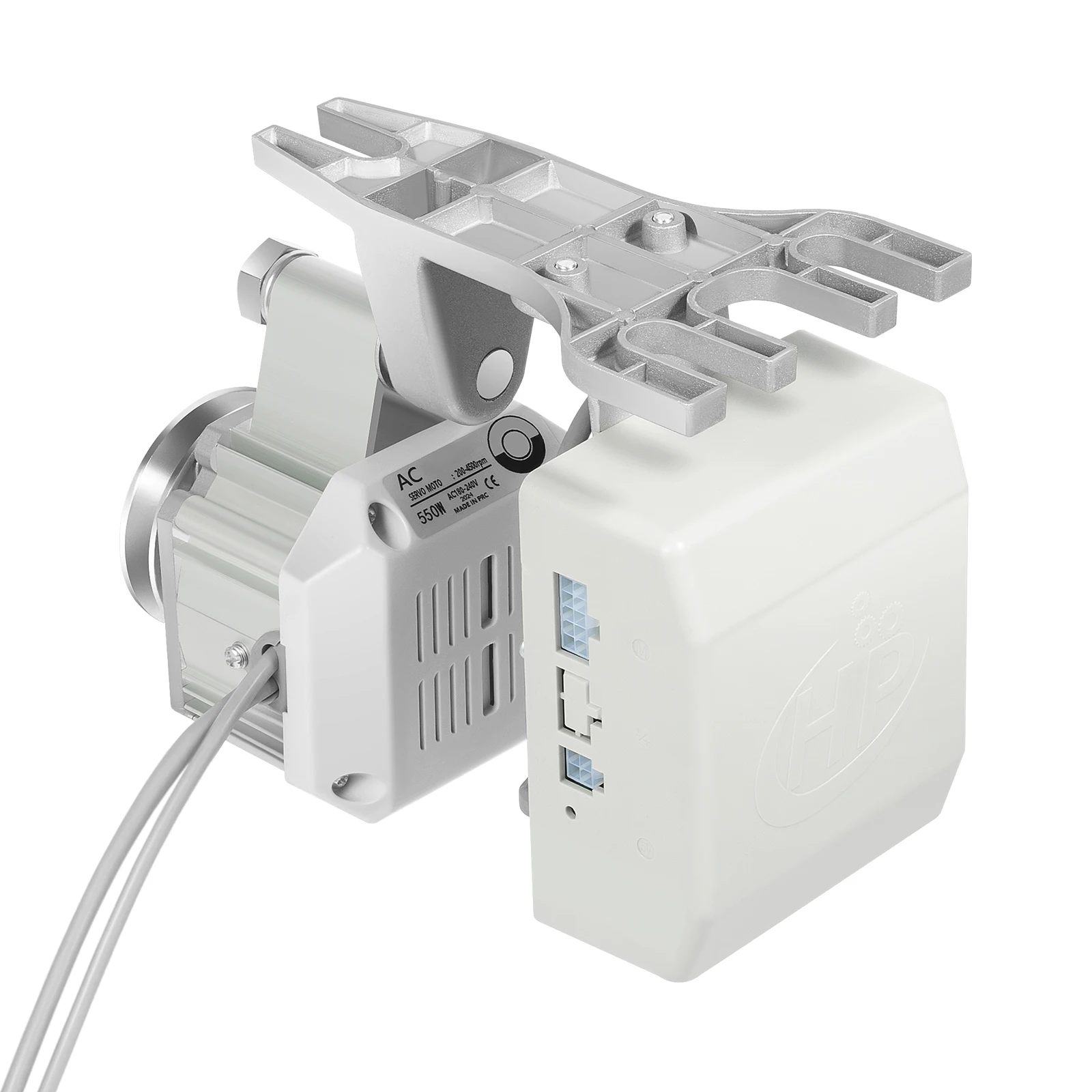550W Industrielle Nähmaschinen-Servomotor 200-4500 U/min Einstellbare Geschwindigkeit mit Vorwärts-/Rückwärtsgang 220V für Heim-/Fabrik-Steppstichmaschinen – Detail 18