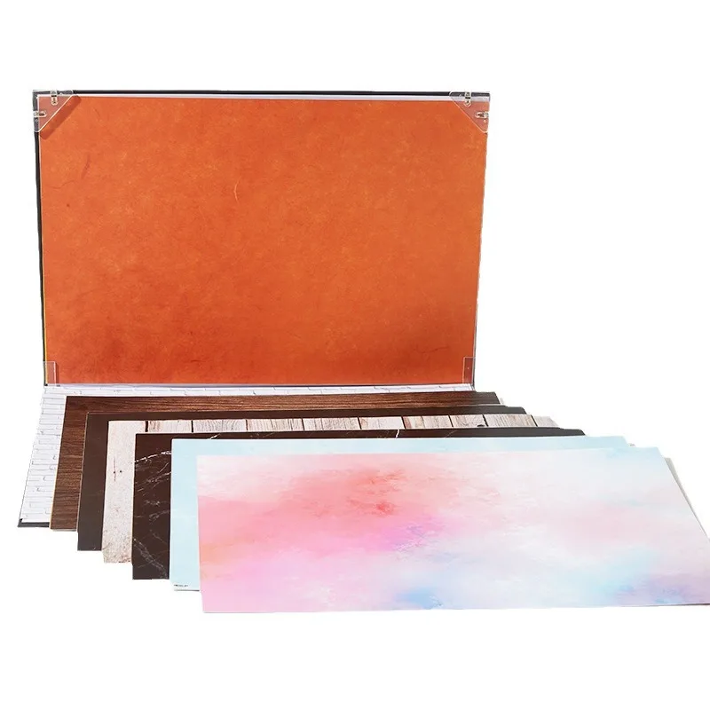 Photography Backdrop Board 11.4x16.5 inch Photo Studio Kits Background Photography Double-Sided Background Paper Shoot
