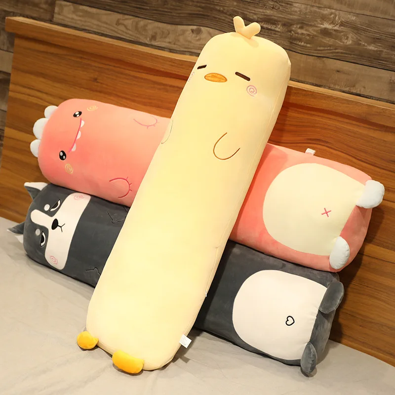 

Animal Sleeping Leg Clamp Pillow Plush Toy Long Pillow Bedhead Cushion Large Backrest Side Sleep Detachable Washable Pillow