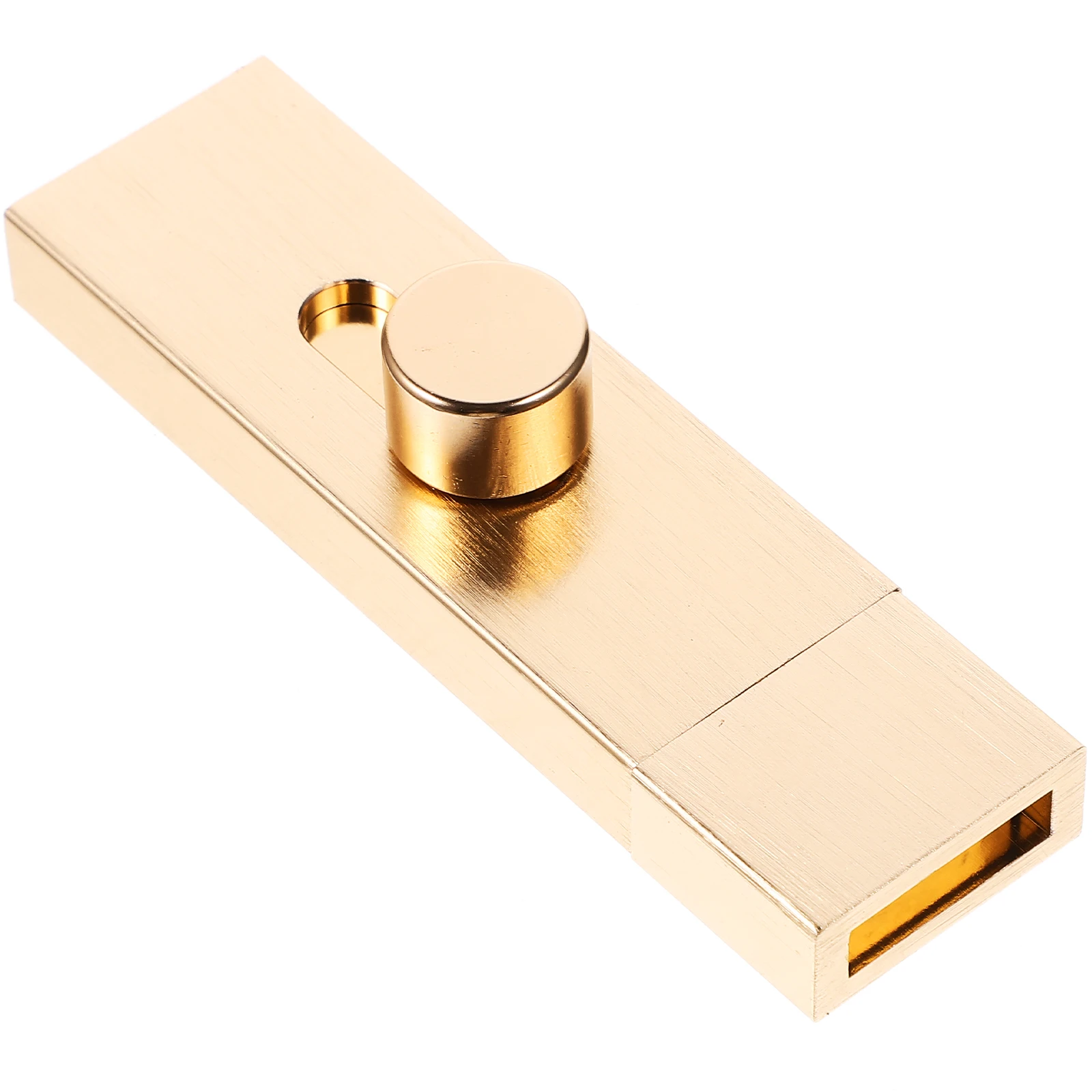 

Flush Bolt Aluminum Alloy Door Lock Sliding Slide Latch for inside